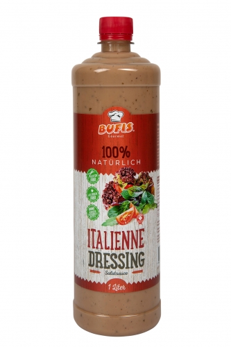 Italian Dressing à 1 Lit. 100% naturel, sans allergène et sans additifs