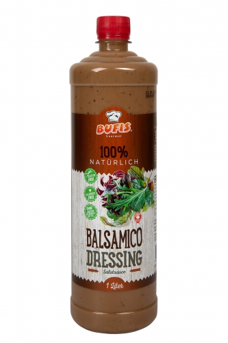 Balsamico Dressing à 1 Lit. 100% naturel, sans allergène et sans additifs